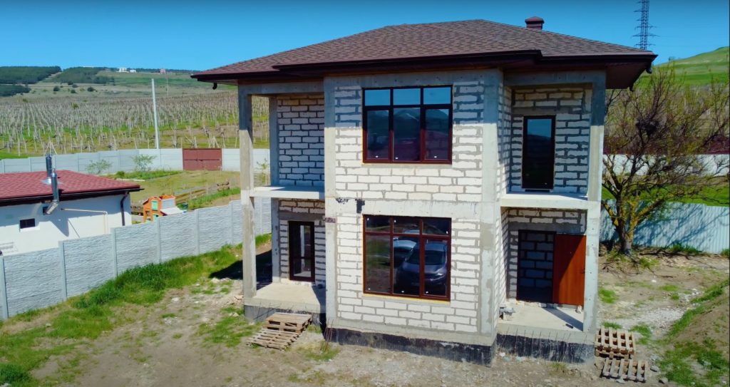 Дом из газоблока в Севастополе 150 кв.м.